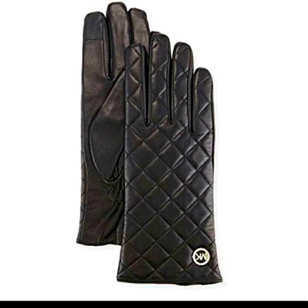 Michael kors Leather Gloves size L